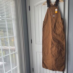 Carhartt Tan Work Overalls KID
